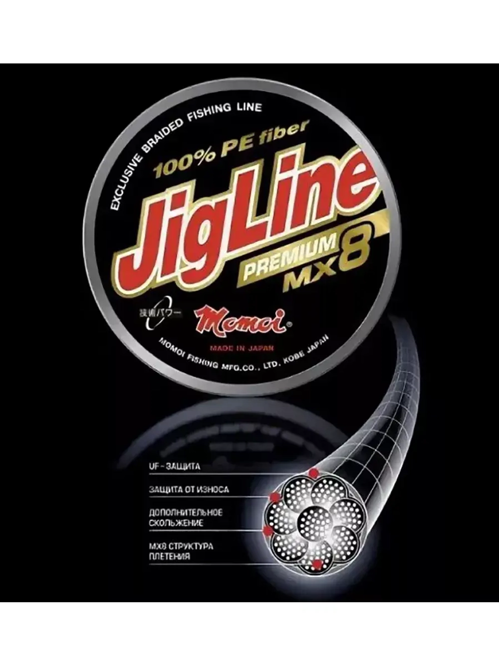 Плетеный шнур для рыбалки Premium 0,30 мм