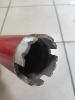 Коронка алмазная 46*450мм M22 (4 сегмента) мокрый рез Kannon