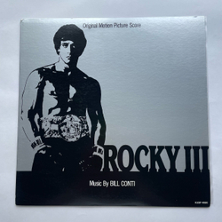 Винтажная виниловая пластинка LP Bill Conti Rocky III Музыка К Кинофильму Рокки 3 (Япония 1982) (Без Оби) Eye Of The Tiger
