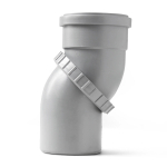 Отвод 110 универсальный, поворотный