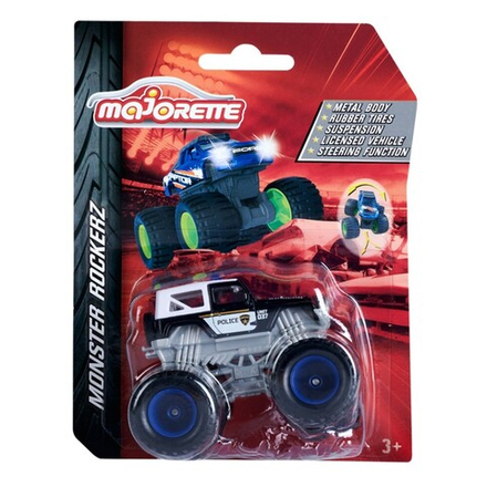 Majorette - Monster Rockerz 4x4 автомобиль Полиция 2057255 / артикул   2057255 08  / GTIN 3467452051573
