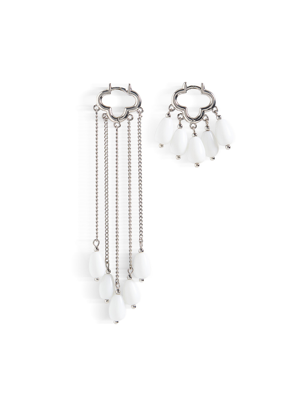 Серьги "Cloud" White