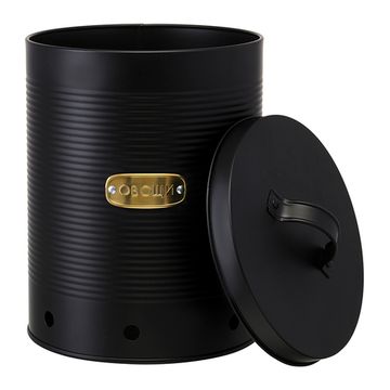 Банка для хранения овощей irmel, 6 л, графит