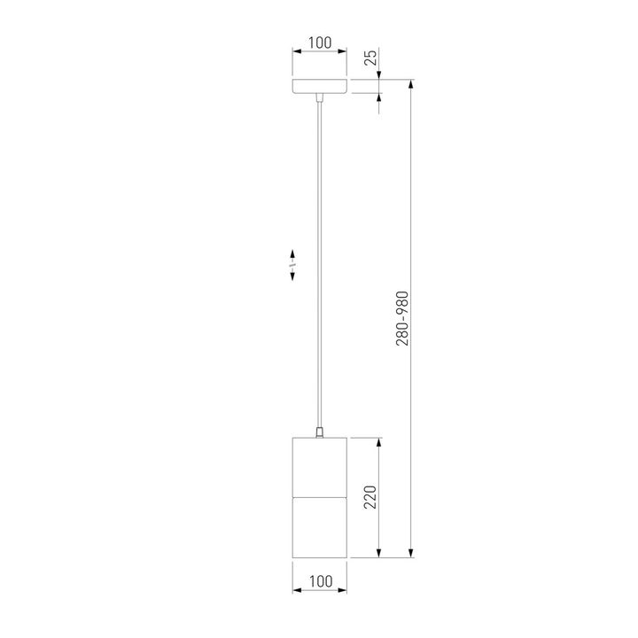 Подвесной светильник Eurosvet Hosk 50233/1 матовое золото