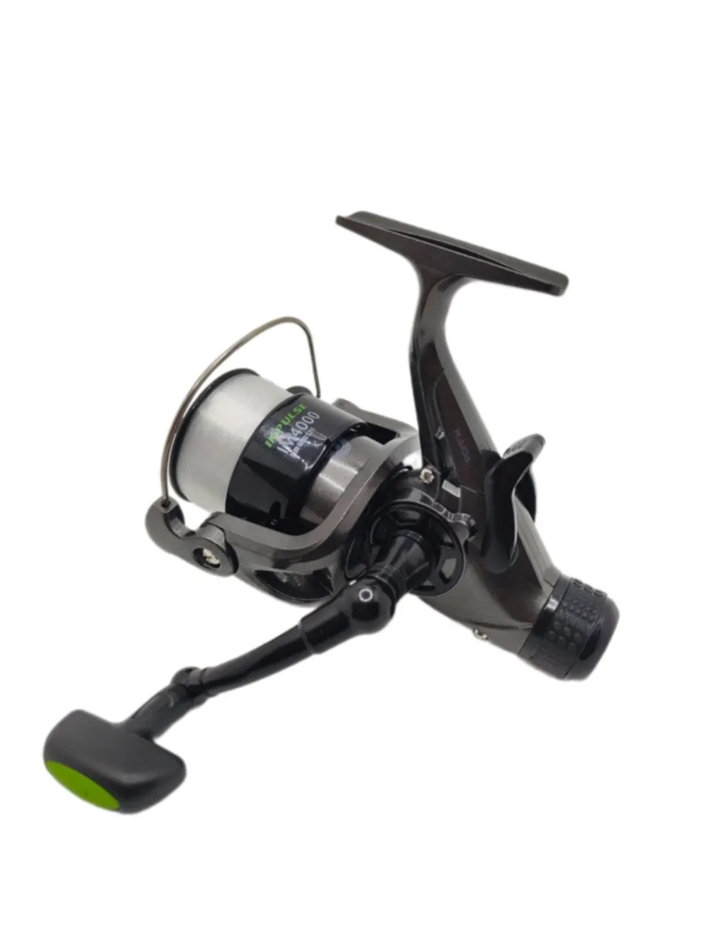 Катушка безынерционная с байтраннером Kaida Impulse 4000 (С леской)