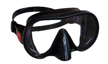 Маска Leaderfins Frameless черная