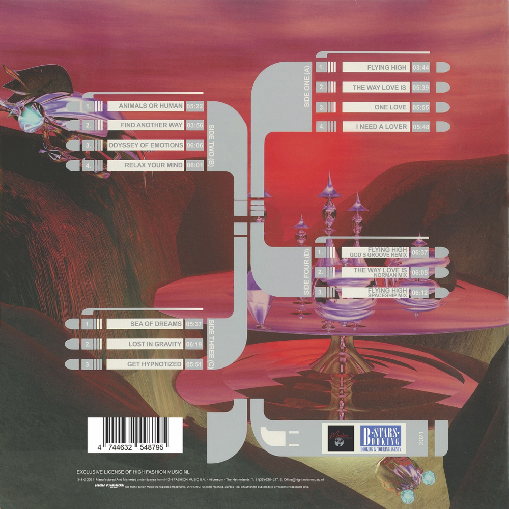 LP: Captain Hollywood Project — «Animals Or Human» (1995/2021) [2LP]