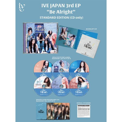 Альбом IVE - Be Alright Japan 3rd EP Album STANDARD Edition