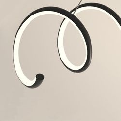 Подвесной Светильник Damaris L120 Black Трехцветный Свет By Imperiumloft