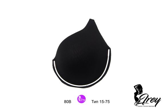 Чашки спейсер АМ-01, 80В-85А-75С-70D, серебристый пион 168