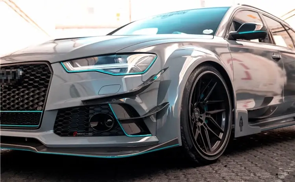 Широчайший карбоновый обвес для AUDI RS6 C7 AVANT 2014 - 2018 Ауди