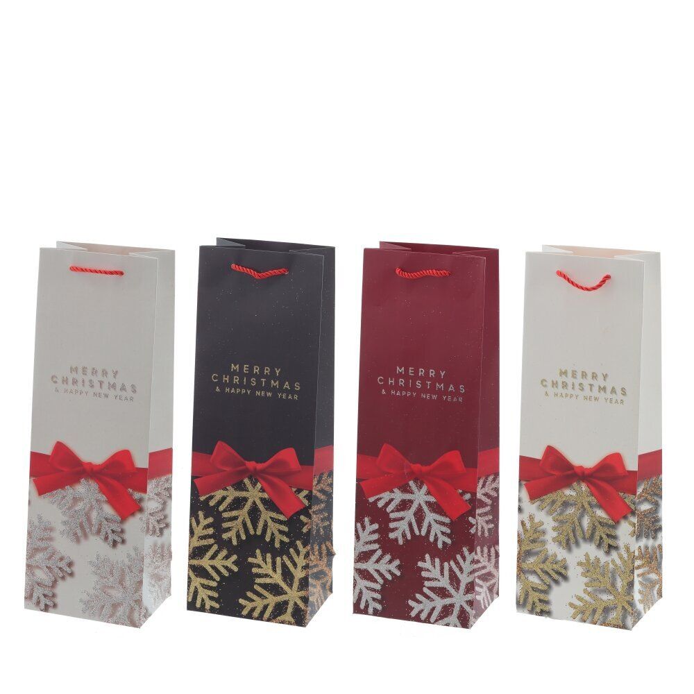 GAEM Пакет подарочный (бумага 210г/м2, блок микс 12шт), L12 W9 H35 см, 4в.