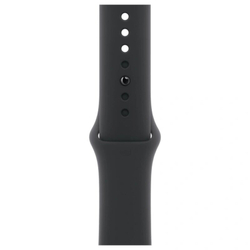 Умные часы Apple Watch Series 11, 46 мм, алюминий цвета «Jet Black», спортивный ремешок "Black", M/L (MEUX4)