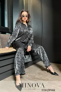 Костюм 466-черный Minova