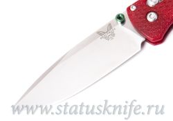Нож Benchmade CU535-SS-S30V-G10-RED Bugoutфотография - 2