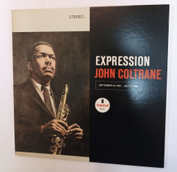 Винтажная виниловая пластинка LP John Coltrane Expression (Japan 1980)