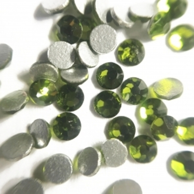 Стразы ALLURE Арт.09SS8 Упак.50 шт оливковое стекло