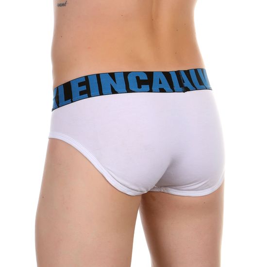 Мужские трусы брифы белые Calvin Klein