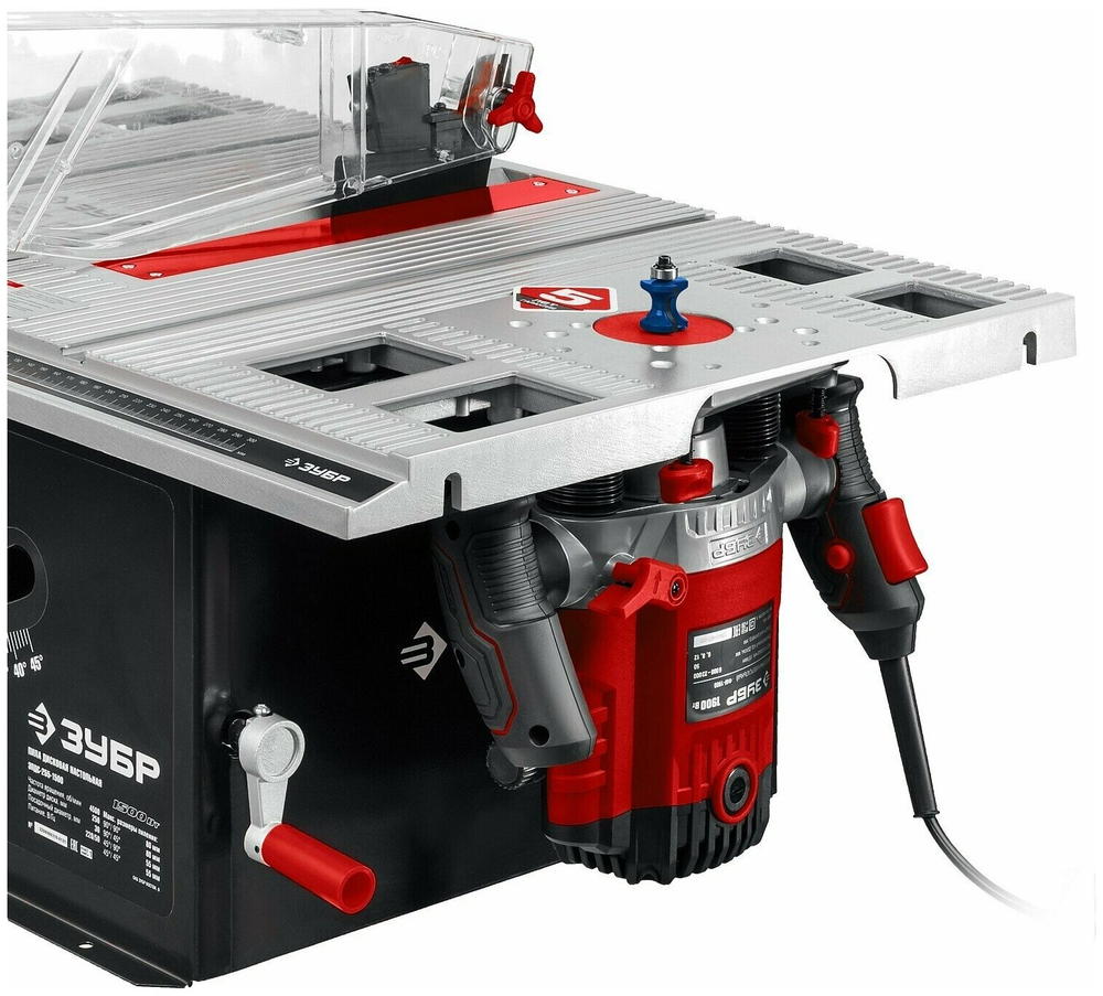 Распиловочный станок ЗУБР ЗПДС-255-1500, 1500 Вт