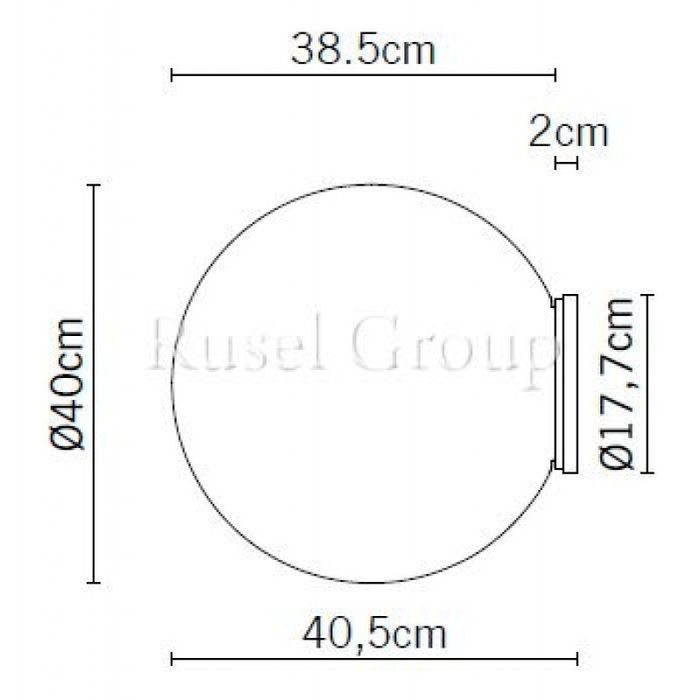 Настенно-потолочный светильник Fabbian Lumi Sfera F07 G31 01