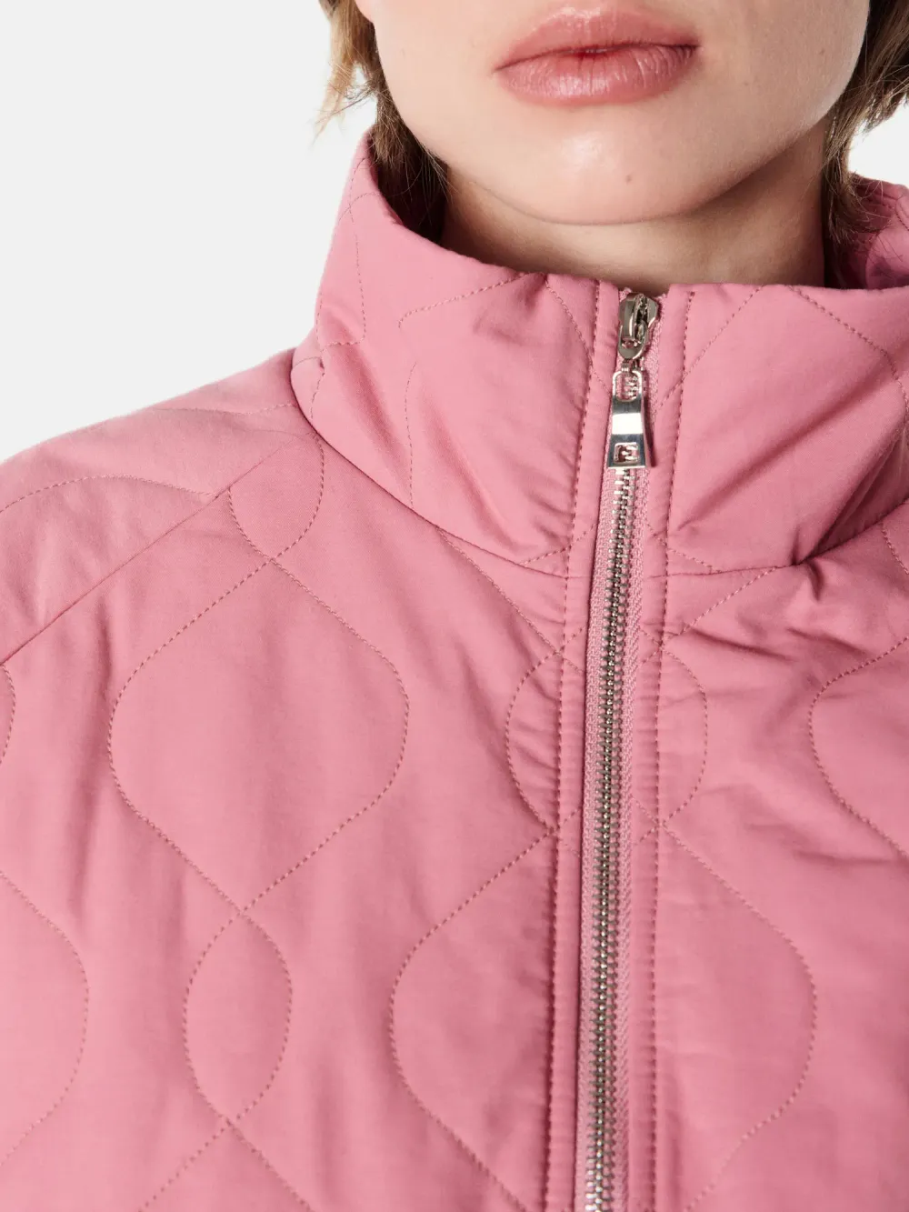 Куртка демисезонная стеганая "Розовые мечты" женская