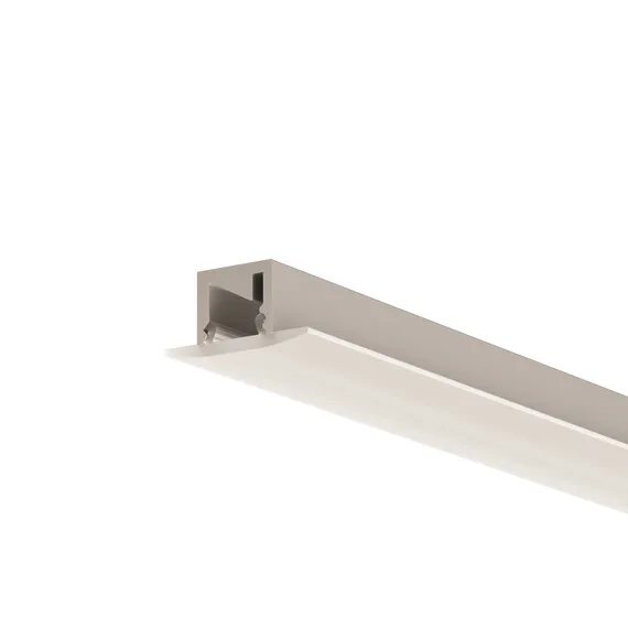 Алюминиевый профиль скрытого монтажа 16x8 (Серебро, 2 м), ALM-0808-S-2M 636021 Led Strip 636021