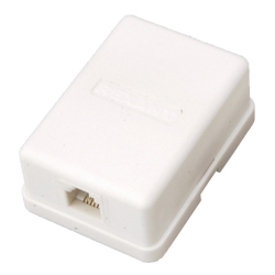 Розетка телефонная RJ11 PROconnect (03-0001-4) Розетка телефонная внешняя, 1 порт UTP, RJ-11 (6P2C), CAT 3 (50 шт)