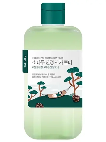 Round Lab Мужской успокаивающий тонер с экстрактами сосны и центеллы For Men Pine Calming Cica Toner 200 мл