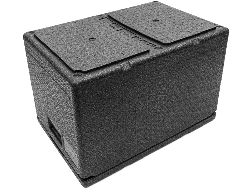 Термоконтейнер 600х400х400 60л. с крышкой, плотность 55 цв., арт. STP 60 PRO, код: 28564