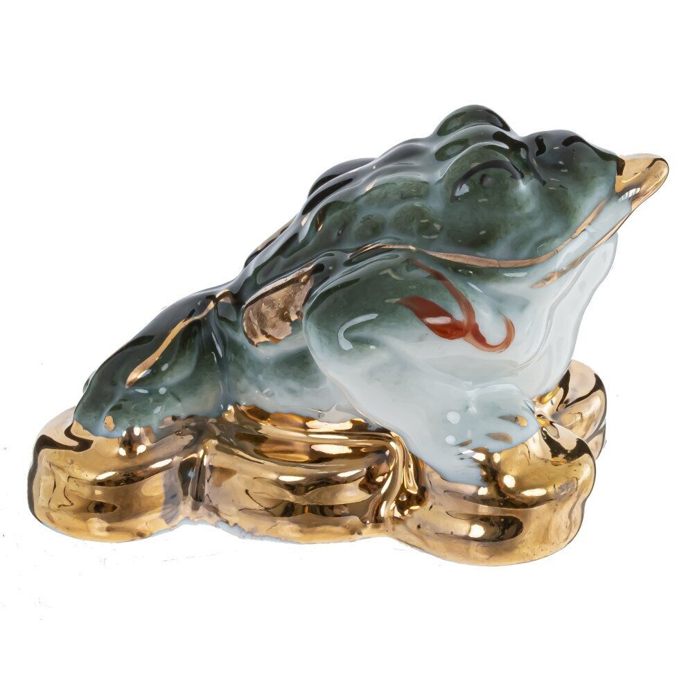 GAEM Фигурка декоративная "Лягушка денежная", L5 W7 H3,5 см