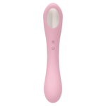 Нежно-розовый двусторонний стимулятор Daisy Massager - 20,2 см. (Цвет: нежно-розовый)