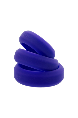 Эрекционное кольцо на пенис TOYFA A-Toys Rulp, силикон, фиолетовый, Ø4,5/3,8/3,2 см