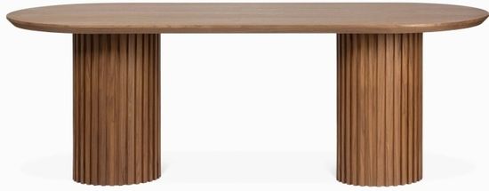 Обеденный стол Moderna 220х90 шпон ореха
