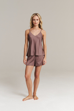 Шелковый топ