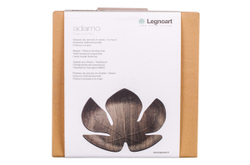 Поднос сервировочный 40.5х41см Legnoart Adamo орех