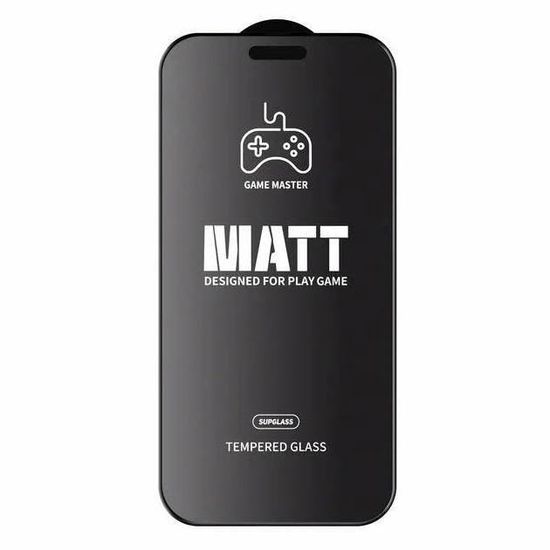 Защитное стекло SupGlass для iPhone 15 Pro Max матовое
