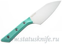 Нож Microtech Kitchen Santoku G-10 3200-10CA Caribbean Blueфотография - 2