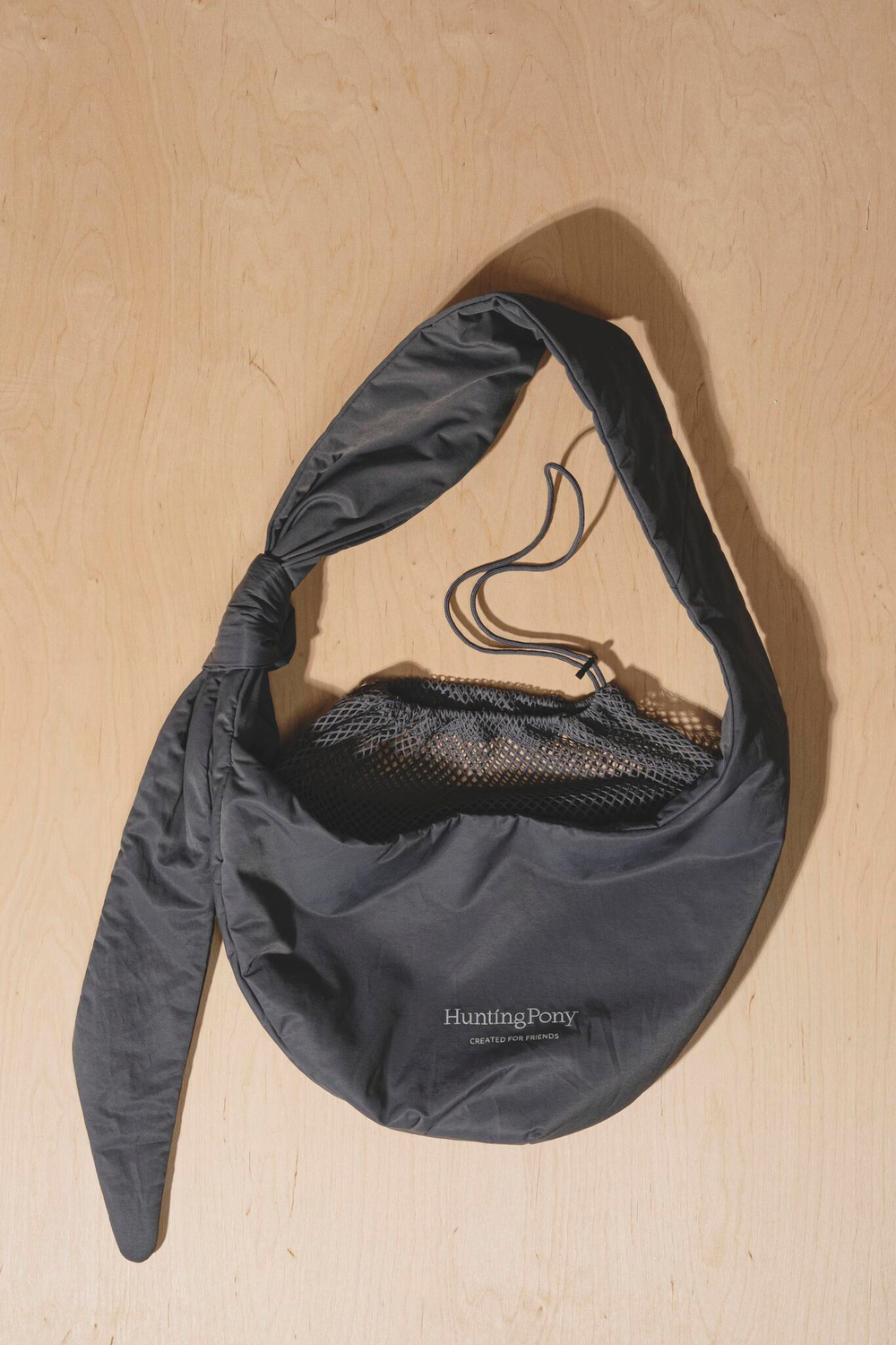 Сумка-слинг "Пони-Кенгурони" Графит
