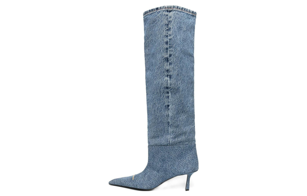 Alexander wang Alexander wang Viola 65 Denim Casual High Boots Women's Blue