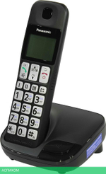 Радиотелефон DECT Panasonic KX-TGE110RUB черный
