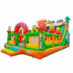 Коммерческий надувной батут «Дружная компания», 8*6*5 м