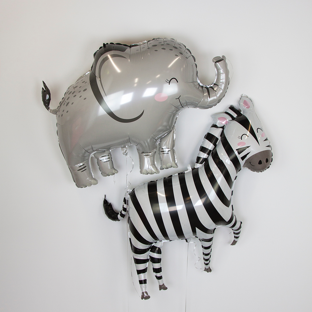 Шар (50''/127 см) Фигура, Зебра