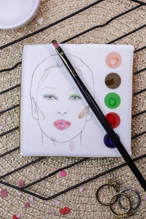 Раскраска на пряники 10см 