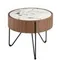Журнальный столик Angel Cerda 2139 из ореха и керамики