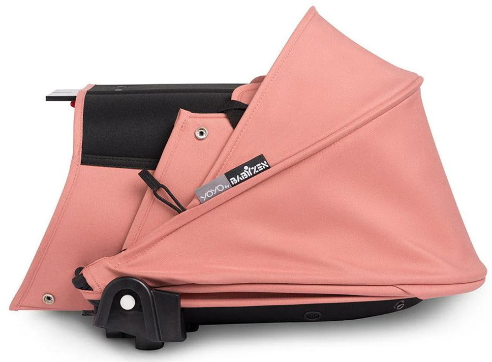 Коляска для новорожденных Stokke YOYO3 Newborn Shell 0+ рама белая White Ginger
