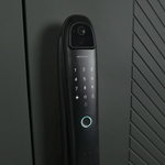 Стальная дверь "Лима" (биометрический замок). Заказная модель.