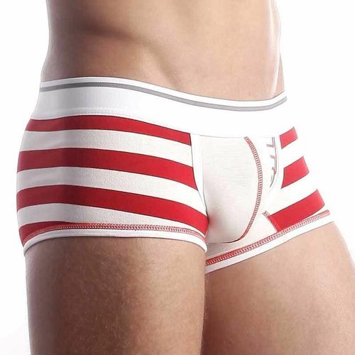 Мужские трусы хипсы TOOT Cup Logo Border Nano Boxer Red TT00012