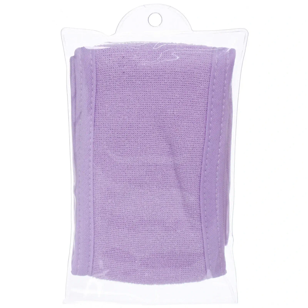 Повязка на голову косметическая «KRASOTA V TEBE», цвет сиреневый, 8.5*62 см (ZIP пакет)