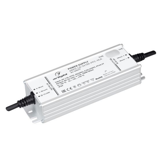 Блок питания Arlight ARPV-LG-24100-PFC-VCA 22-26V 100W IP65 4,17A 049617