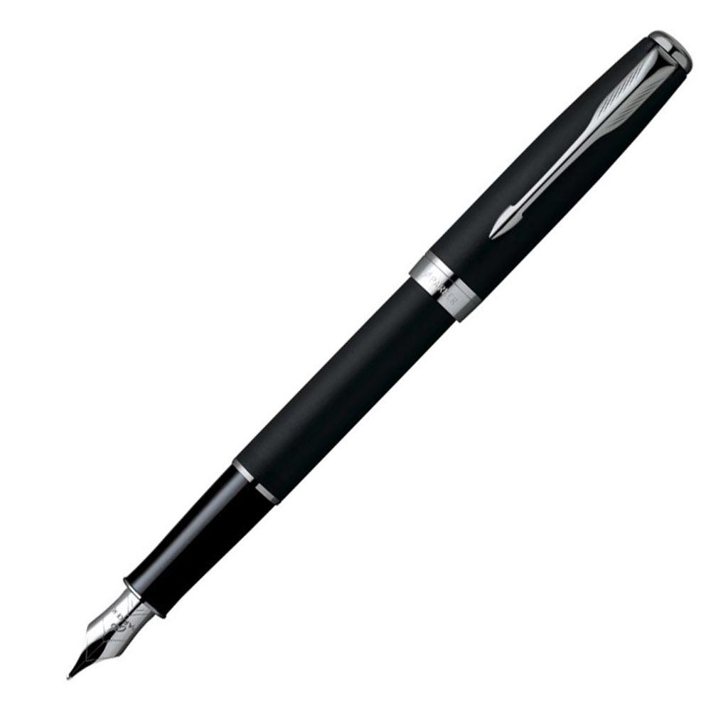Перьевая ручка Parker Sonnet F529 ESSENTIAL MattBlack CT перо F (S0818070)